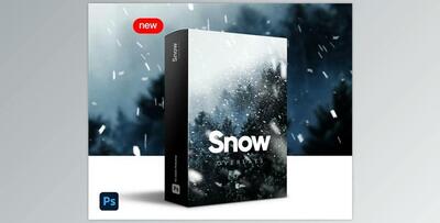 45 Ultra Realistic Cinematic Photoshop Overlays, Snow Overlay, Photo Editing, Photoshop Atmosphere Overlays