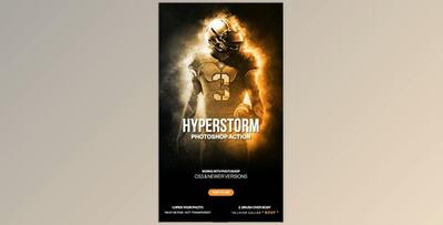 Hyperstorm Photoshop Action – GraphicRiver 30454156 (ATN, ABR)
