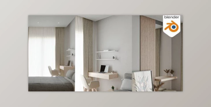 Mastering Interior Design Visualization with Blender: Create Inspiring Spaces in 3D