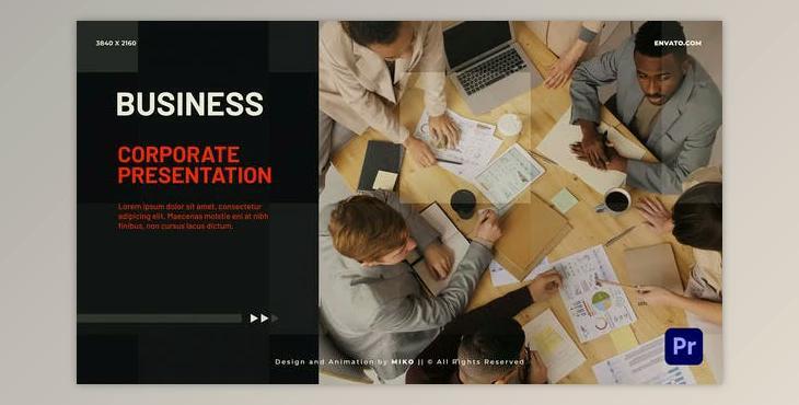 Clean Corporate Slideshow (Videohive 46212023) - PR Project
