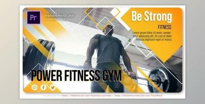 Power Fitness Gym Promo (VideoHive 37770464)