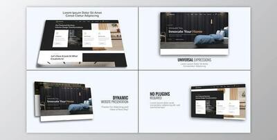 Dynamic Website Presentation (Videohive 33109207) - AE Project