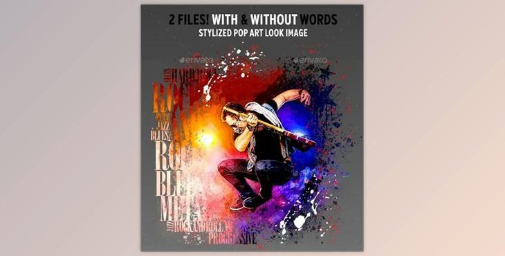 Graphicriver – Music Frame Photo Template 21378910 (PSD)