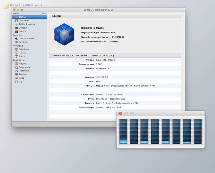 cubeSQL v5.9.0 for Windows x86 & x64 + License Key