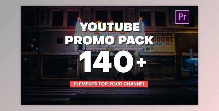 YouTube Promo Pack - Mogrt (Videohive 28530663) - PR Project