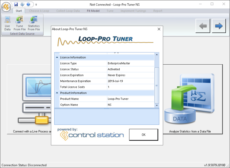 Control Station Loop-Pro Tuner 1.9.5879.20182