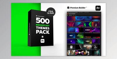 Broadcast Themes Pack for Premiere Pro (Videohive 47762661) - AE Project