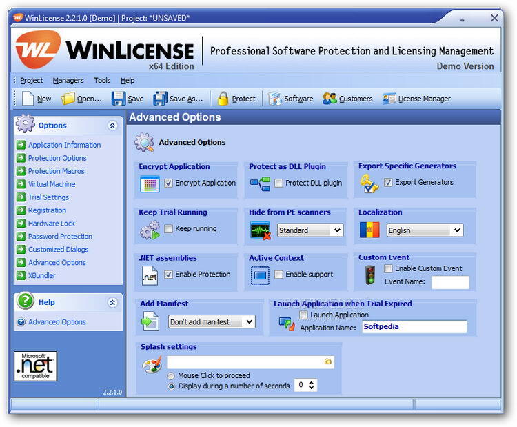 WinLicense 2.4.6.30 x86/x64