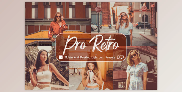 10 Pro Retro Mobile And Desktop Lightroom Presets by 3Motional