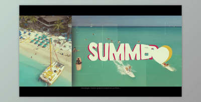 Summer Multi Secreen (Videohive 39176456) - AE Project