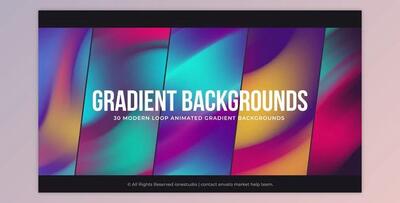 Gradient Backgrounds for Premiere Pro (Videohive 34083486)