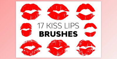 Kiss Lips Brushes G95EGH8