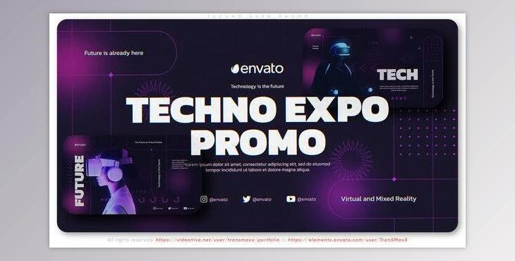Techno EXPO Promo (Videohive 44534077) - AE Project