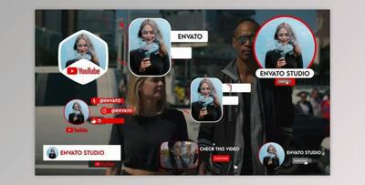 Youtube Elements Pack (Videohive 39846686) - AE Project