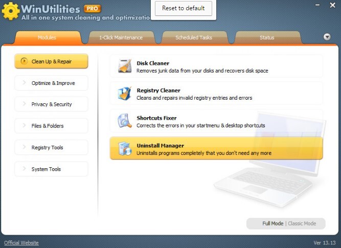WinUtilities Professional 15.89