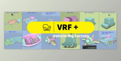 Blender Market - Vehicle Rig Factory Plus v4.4.25