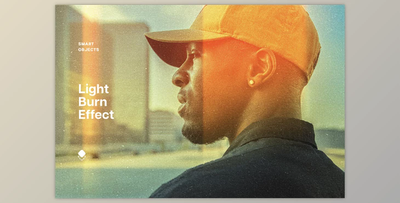 Light Burn Photo Effect - 92006643