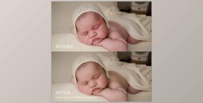 Jessicagphotography – Baby Butter Newborn Skin Retouching Photoshop Actions