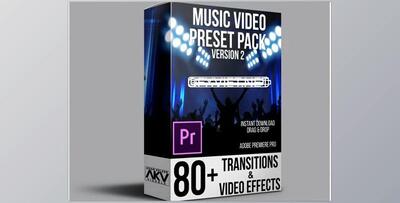 Music Video Preset Pack V2 + Transition for Premiere