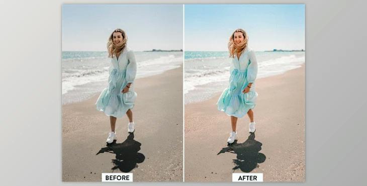 10 Beach Vibes Lightroom Preset - FilterGrade