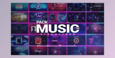 Videohive Music Visualizer Pack V2 (Videohive 23792830)