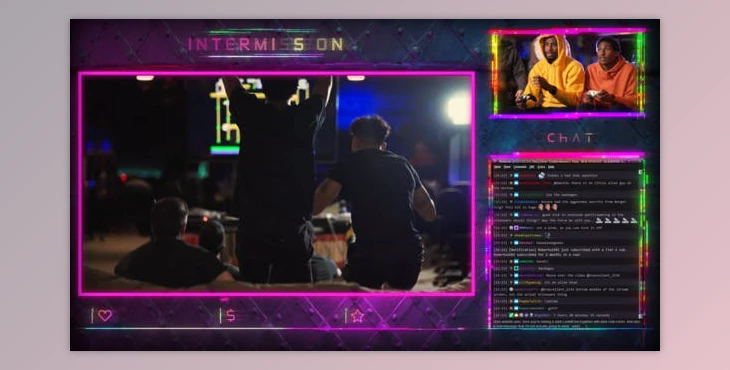 Neon Stream Package (Videohive 35014129) - AE Project