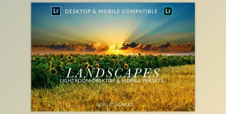 Landscape Desktop & Mobile Presets By LOU&MARKS