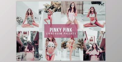 Pinky Pink Lightroom Presets by SupremeTones (LRTEMPLATE)