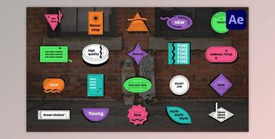 Minimal Titles for After Effects (Videohive 45339070) - AE Project