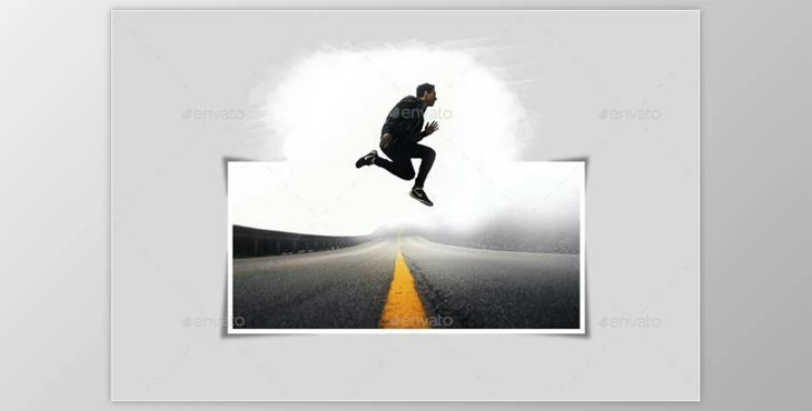 Popout Photo Template By zerostd (PSD)