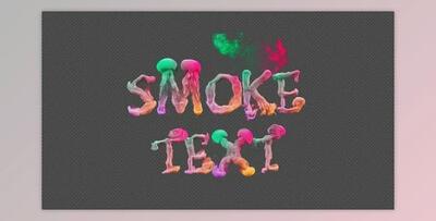 Smoke Text Typography (Videohive 23817596) - AE Project