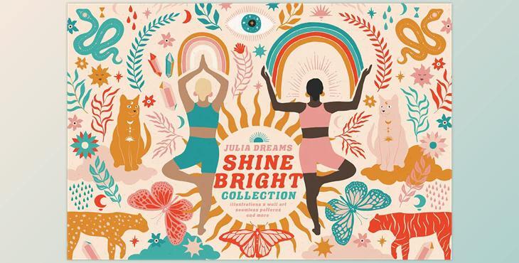 Shine Bright Collection CreativeMarket - 6599669