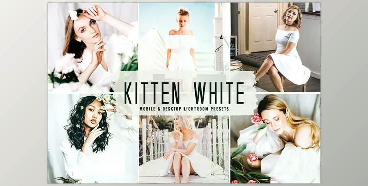 Kitten White Pro Lightroom Presets CreativeMarket - 6640980