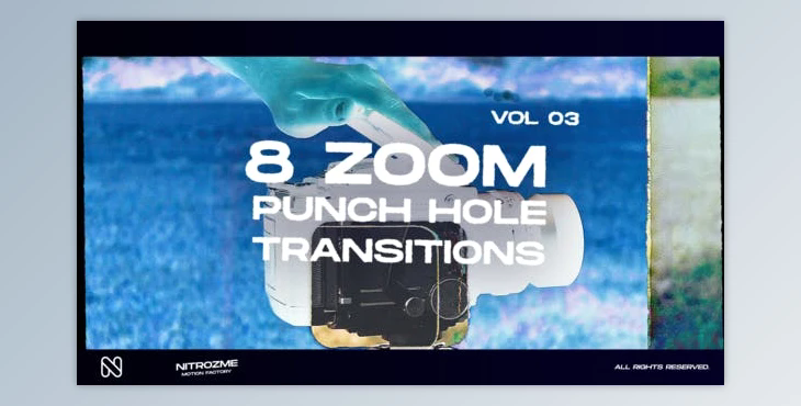 Punch Hole Zoom Transitions Vol. 03 (Videohive 44940742) - AE Project