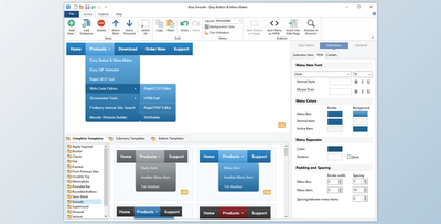Blumentals Easy Button & Menu Maker Pro v5.5.0.39 Multilingual + Keygen