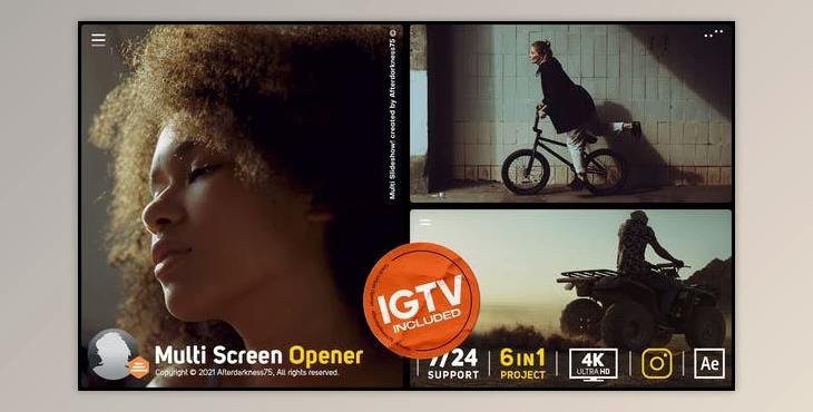 Videohive Multi Screen Opener V3 31144549