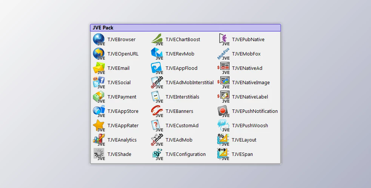 JVE Pack (JVEsuite) Component v22.05 Support Delphi 11 Alexandria Full Source