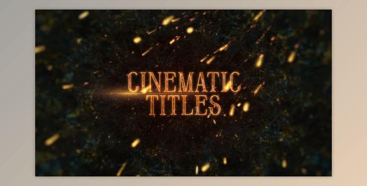 Cinematic Movie Titles (Videohive 50789251) - AE Project