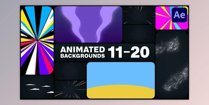 Animated Backgrounds for After Effects (Videohive 48836102) - AE Project