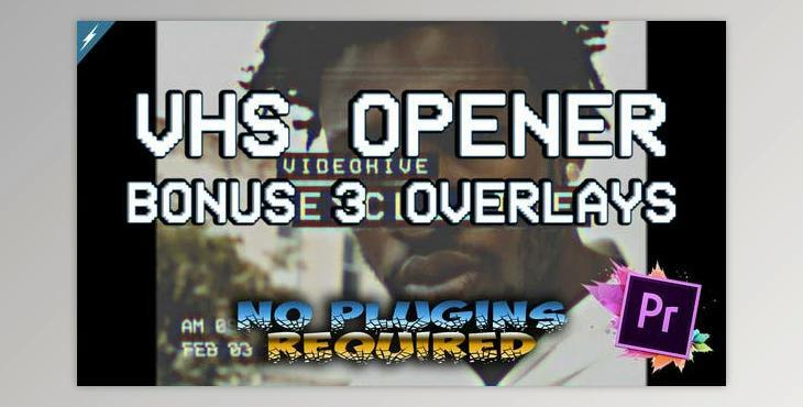 VHS Opener (Videohive 23853864) - PR Project