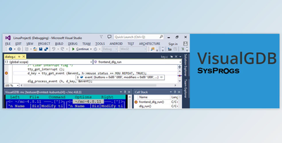 SysProgs VisualGDB Ultimate Edition v6.0 R6 v6.0.106.5262 Pre-Activated