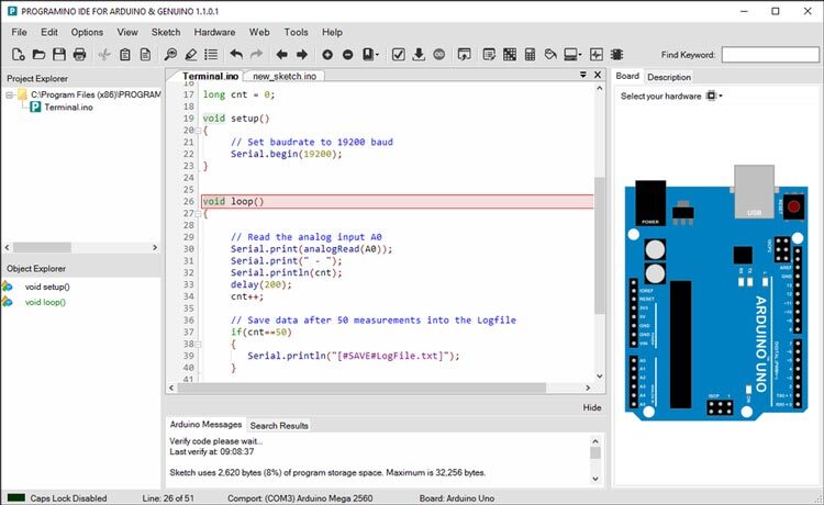 Programino IDE for Arduino v1.6.0