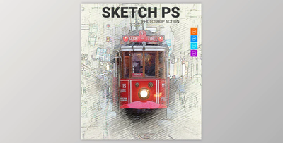 Sketch ps Photoshop Action By denis154 (ABR, ATN)