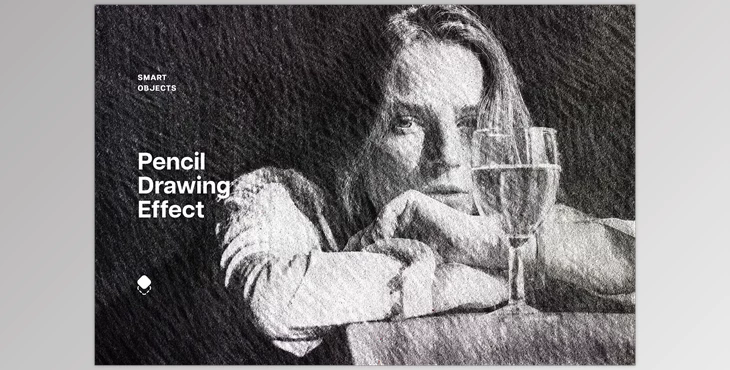 Pencil Sketches Photo Effect - 93121978