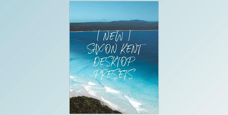 SAXON KENT DESKTOP PRESETS (Drone)