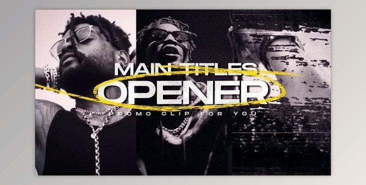 Opener Main Titles (Videohive 52621252) - AE Project