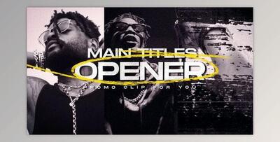 Opener Main Titles (Videohive 52621252) - AE Project
