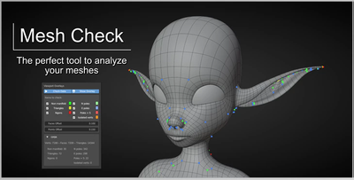Blender Market – Mesh Check GPU Edition v0.4.0