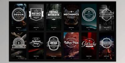 Authentic Vintage B&W – Stories – Motionarray 780573