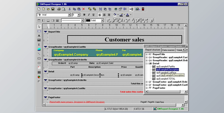 Scalabium SMReport Designer v1.96 for D10-D10.3 Rio + CRACK